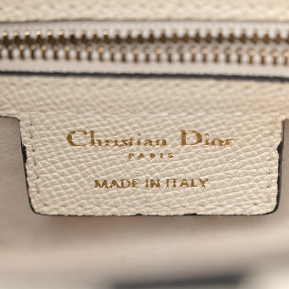 Christian Dior Grained Calfskin Saddle Bag White 6 of 14