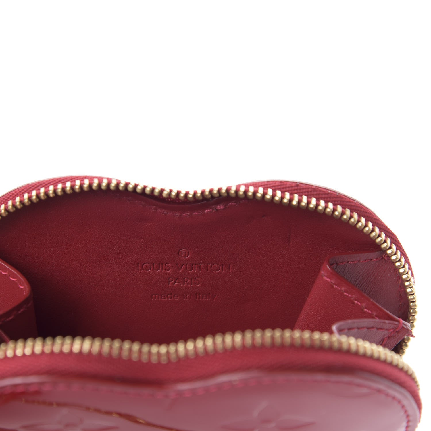Louis Vuitton Vernis Coeur Heart Coin Purse Pomme D'Amour 7 of 8