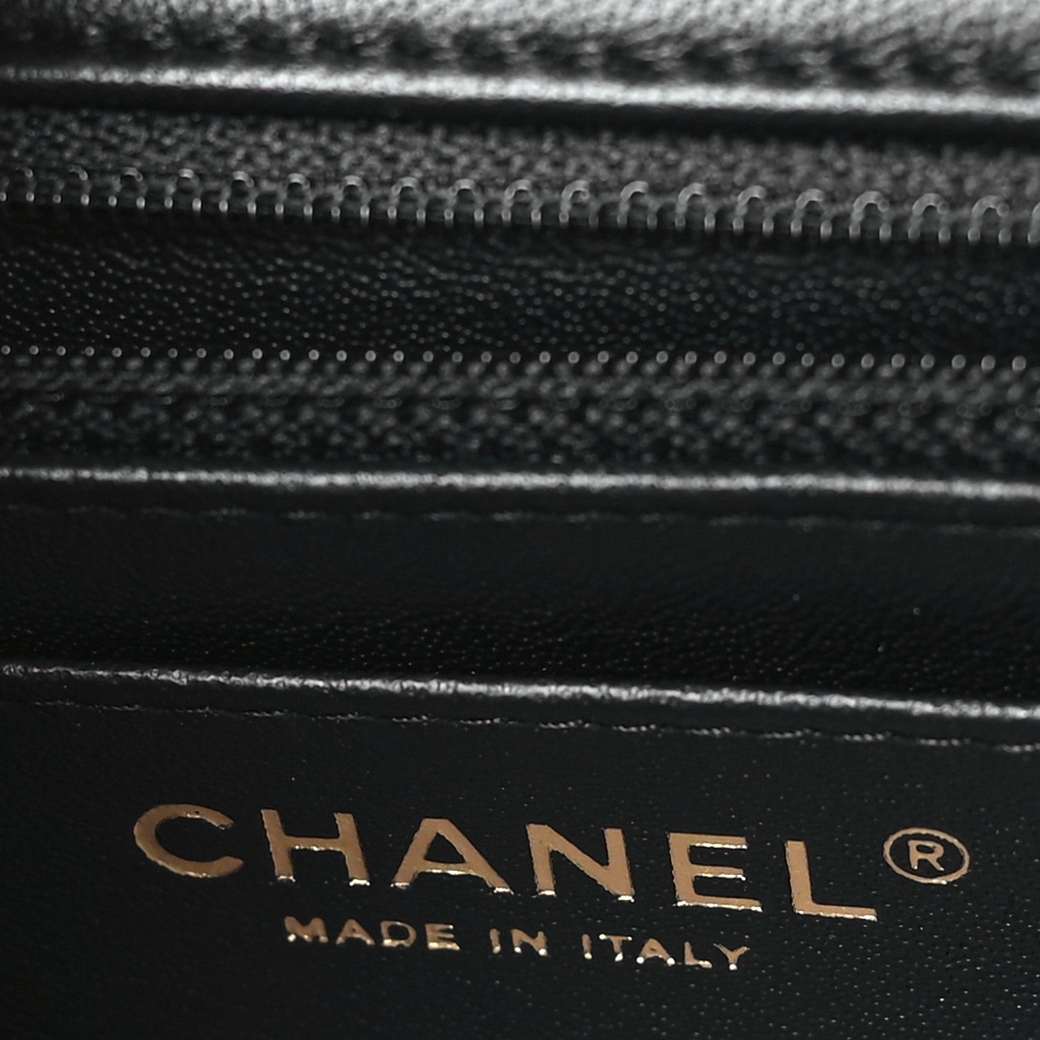 Chanel Lambskin Quilted Mini Rectangular Flap Black 6 of 11