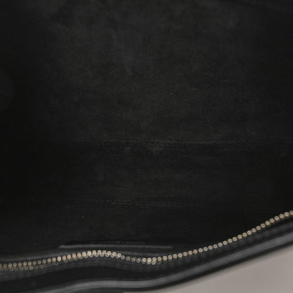 Saint Laurent Smooth Calfskin Le 5 A 7 Hobo Black 5 of 10