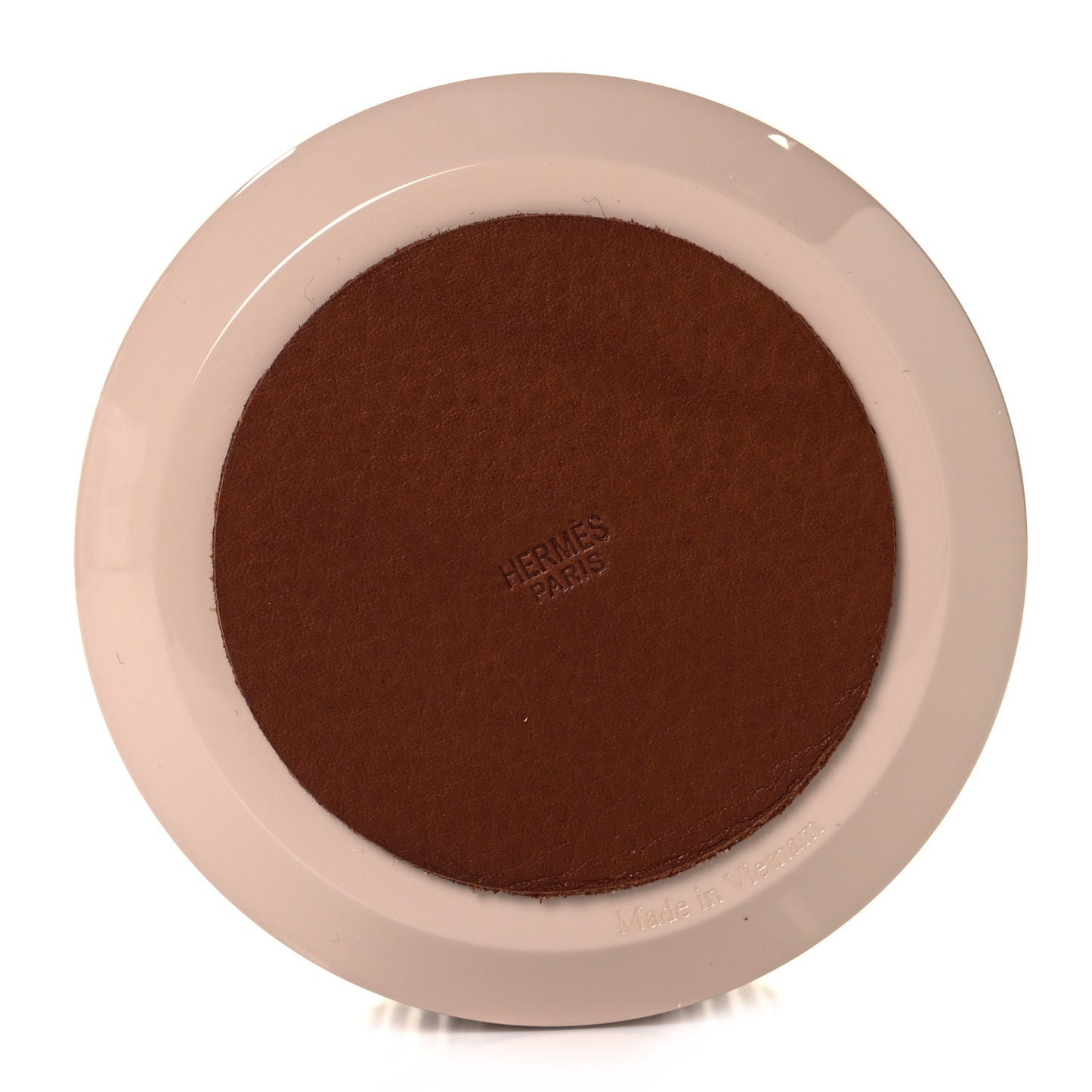 Lacquered Wood Boudoir Pot Poudre Blush