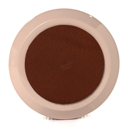 Hermes Lacquered Wood Boudoir Pot Poudre Blush 2 of 4