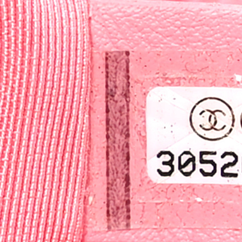 Chanel Metallic Tweed Quilted Medium Chanel 19 Flap Pink 7 of 12
