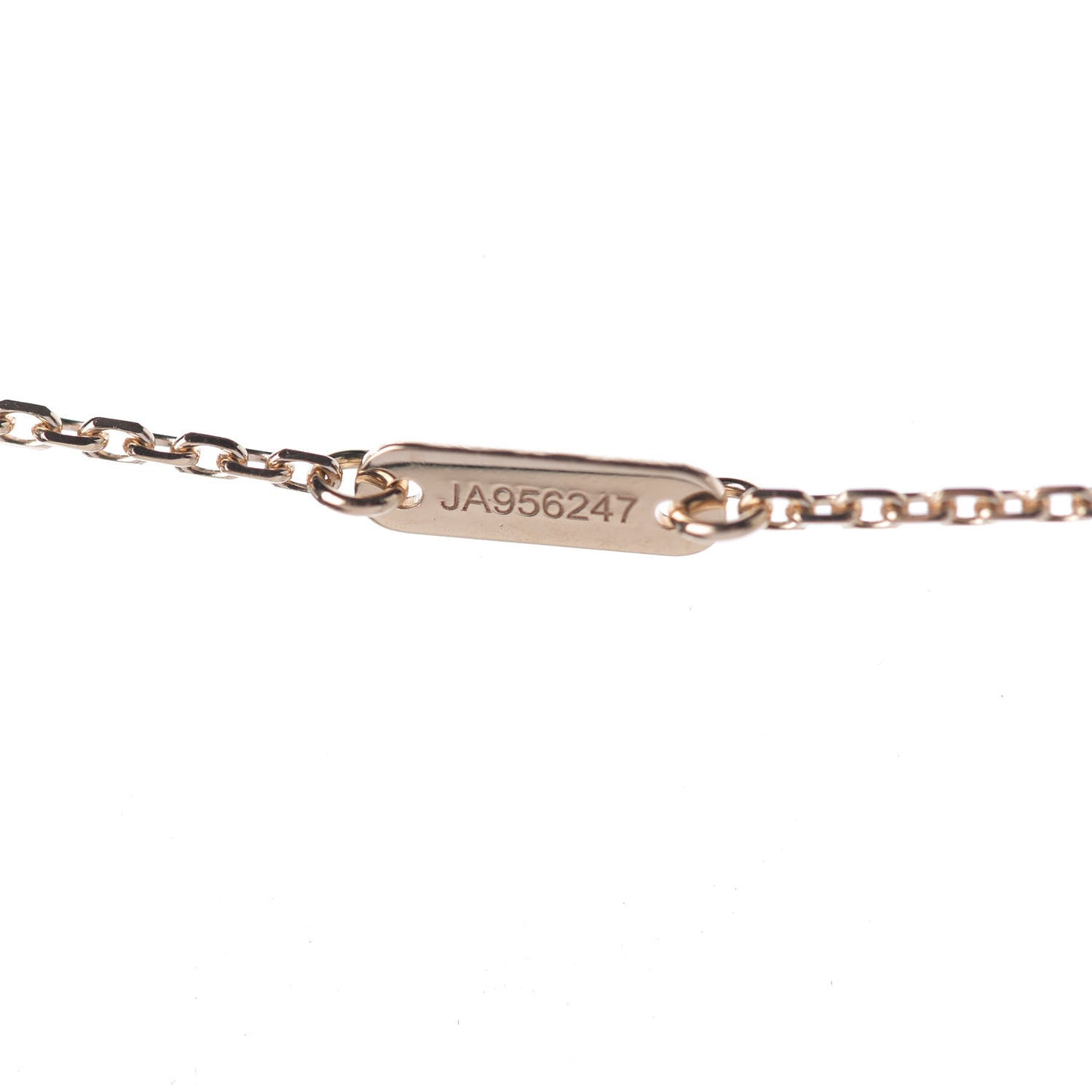 18K Rose Gold Sweet Alhambra Pendant Necklace