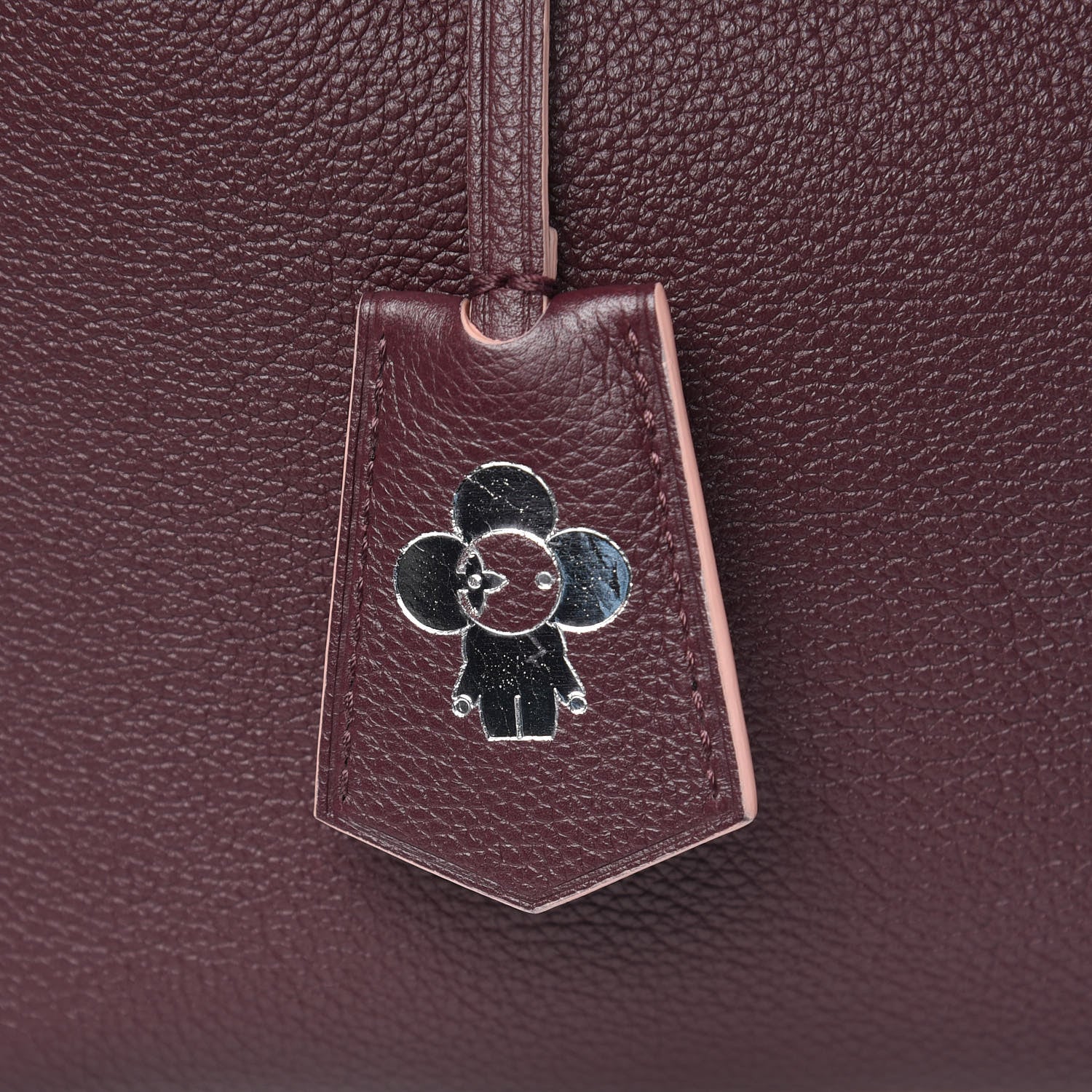 Louis Vuitton Calfskin Lockme Bucket Prune 9 of 9