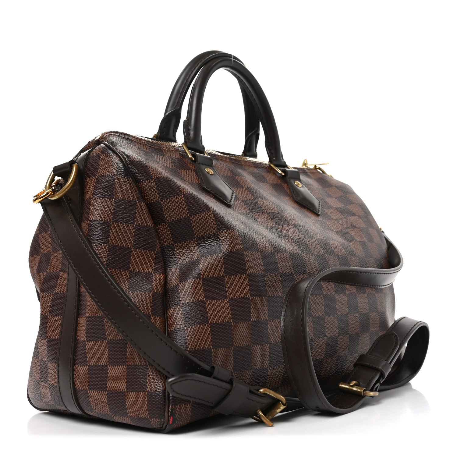 Louis Vuitton Damier Ebene Speedy Bandouliere 30 2 of 10