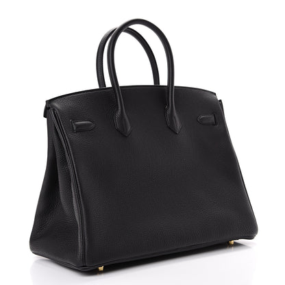 Hermes Togo Birkin 35 Black 2 of 35