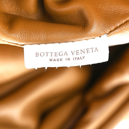 Bottega Veneta Smooth Butter Calf The Pouch Oversized Clutch Teak 8 of 11