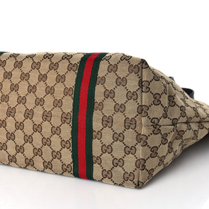 Gucci Monogram Large Jolicoeur Tote Brown 9 of 9