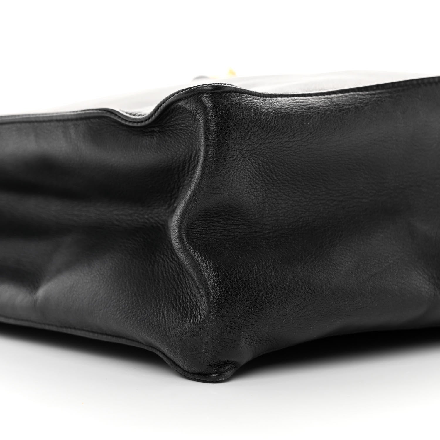 Chanel Lambskin CC Tote Black 10 of 16