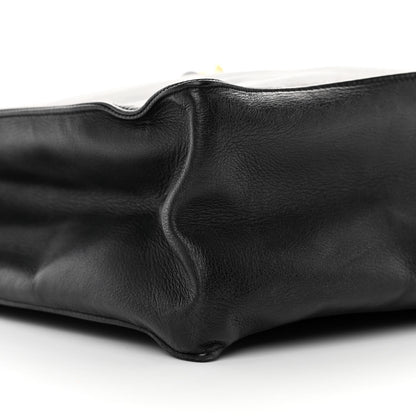 Chanel Lambskin CC Tote Black 10 of 16