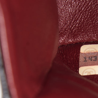 Chanel Lambskin Quilted Medium Double Flap Black 10 of 10