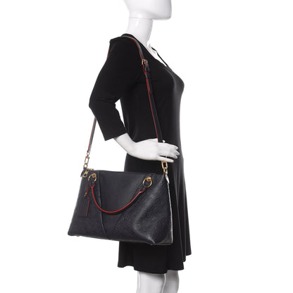 Louis Vuitton Empreinte V Tote MM Marine Rouge 2 of 11