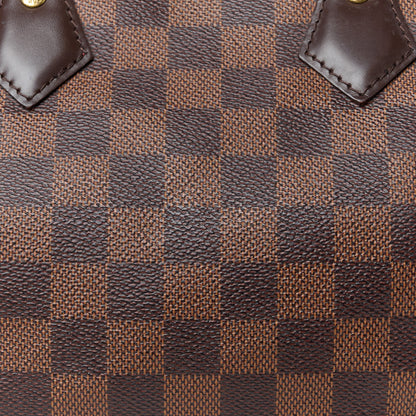 Louis Vuitton Damier Ebene Speedy Bandouliere 25 11 of 14