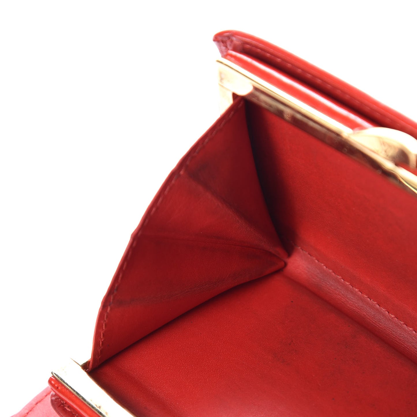 Vernis French Purse Wallet Red
