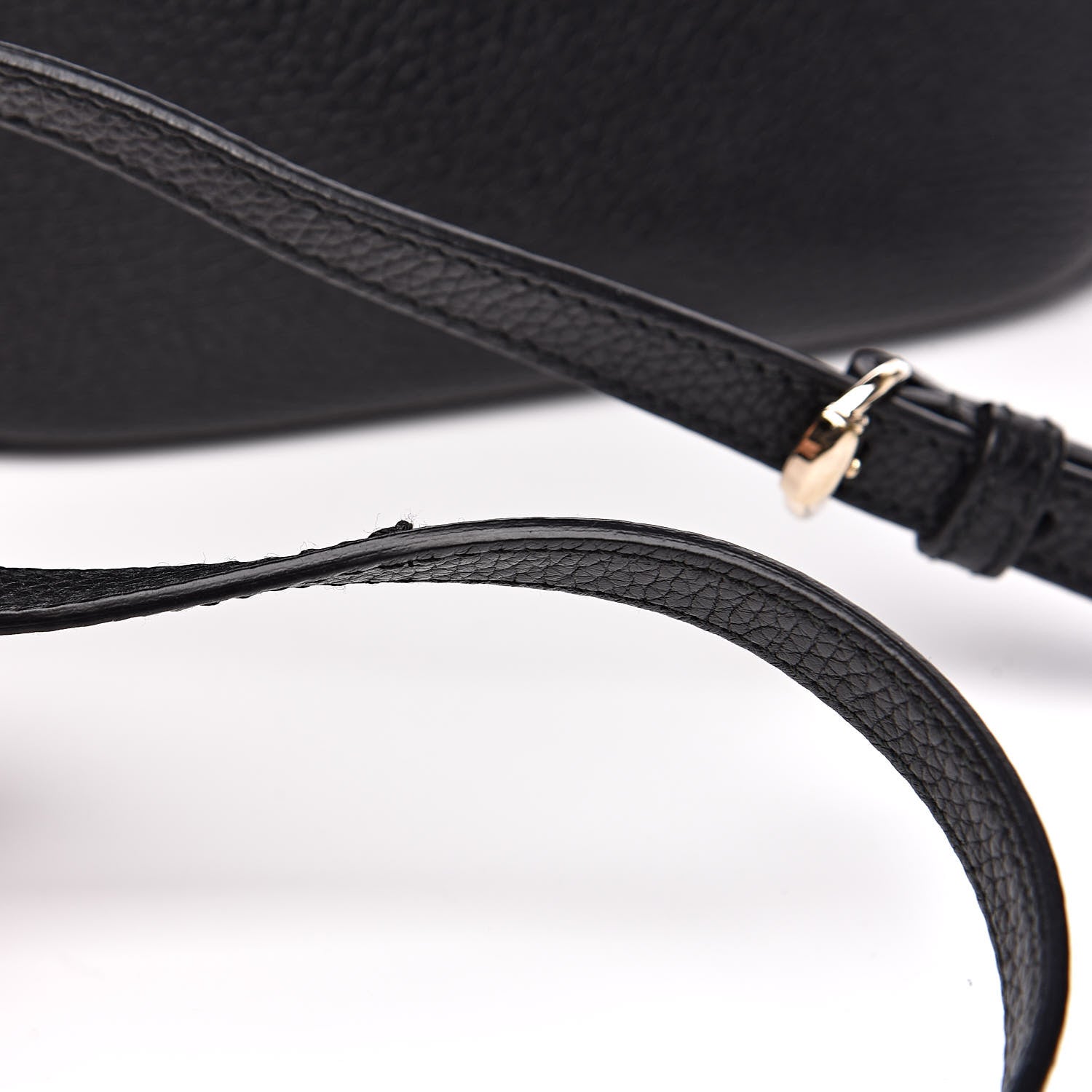 Gucci Pebbled Calfskin Small Soho Disco Bag Black 9 of 12