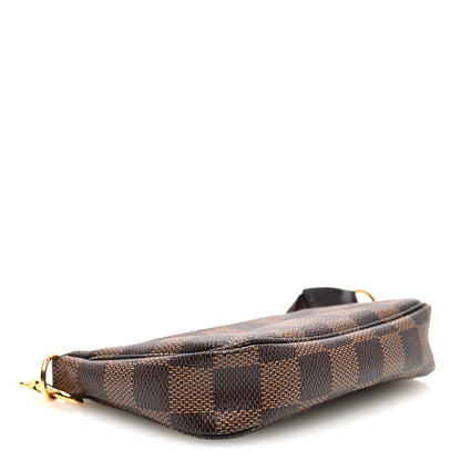 Louis Vuitton Damier Ebene Mini Pochette Accessories 4 of 12