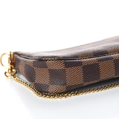 Louis Vuitton Damier Ebene Mini Pochette Accessories 8 of 9