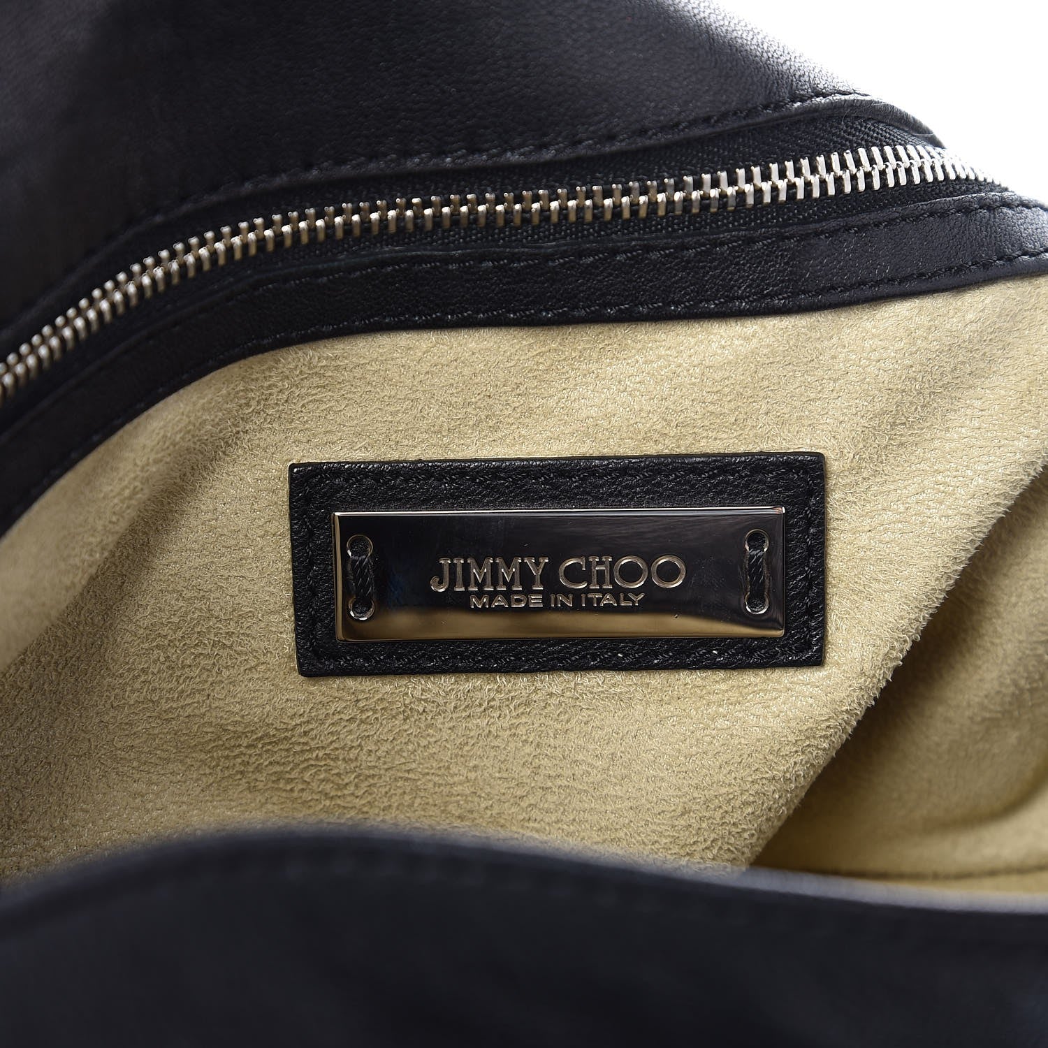 Jimmy Choo Lambskin Small Boho Biker Shoulder Bag Black 6 of 7
