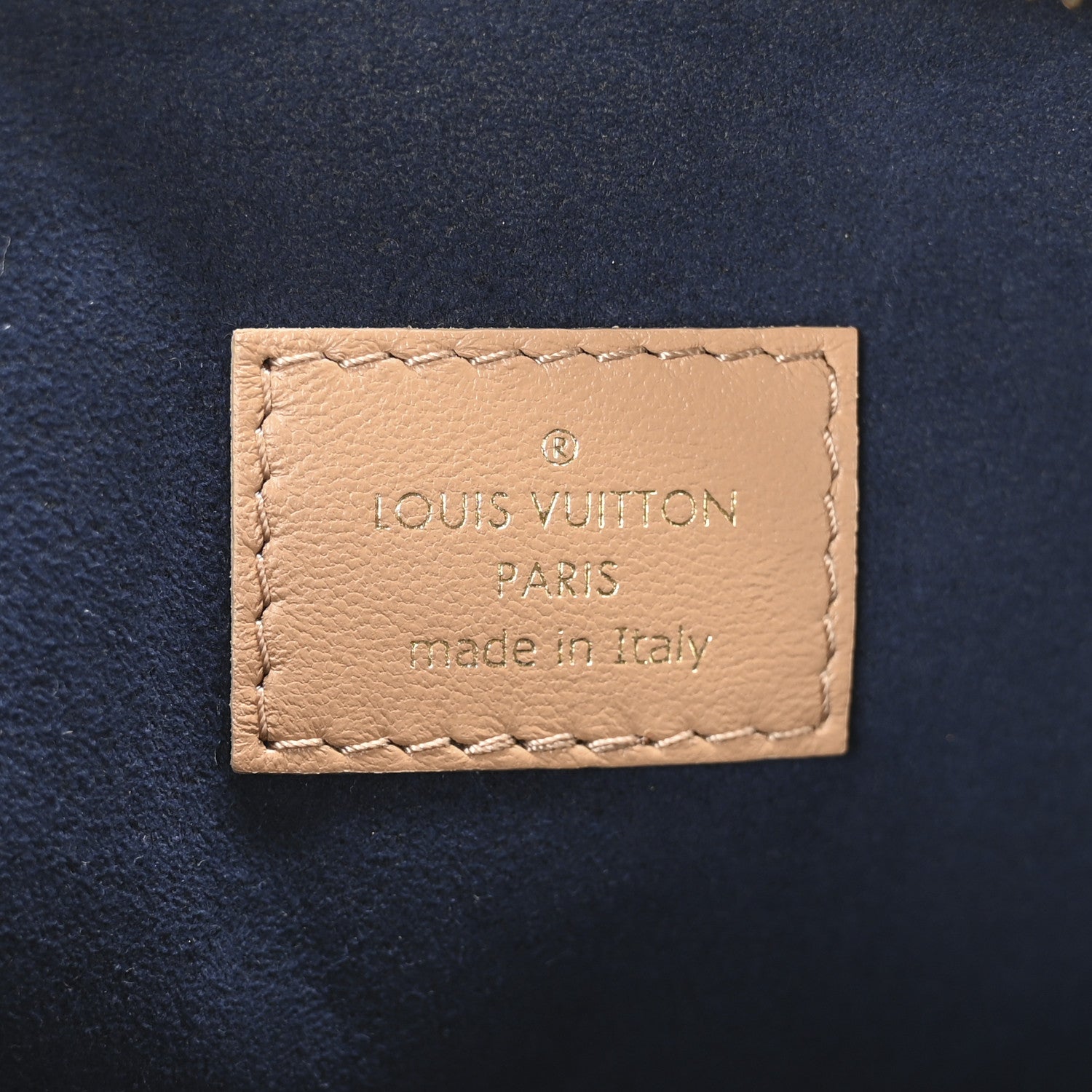 Louis Vuitton Lambskin Embossed Monogram Coussin PM Camel 5 of 8