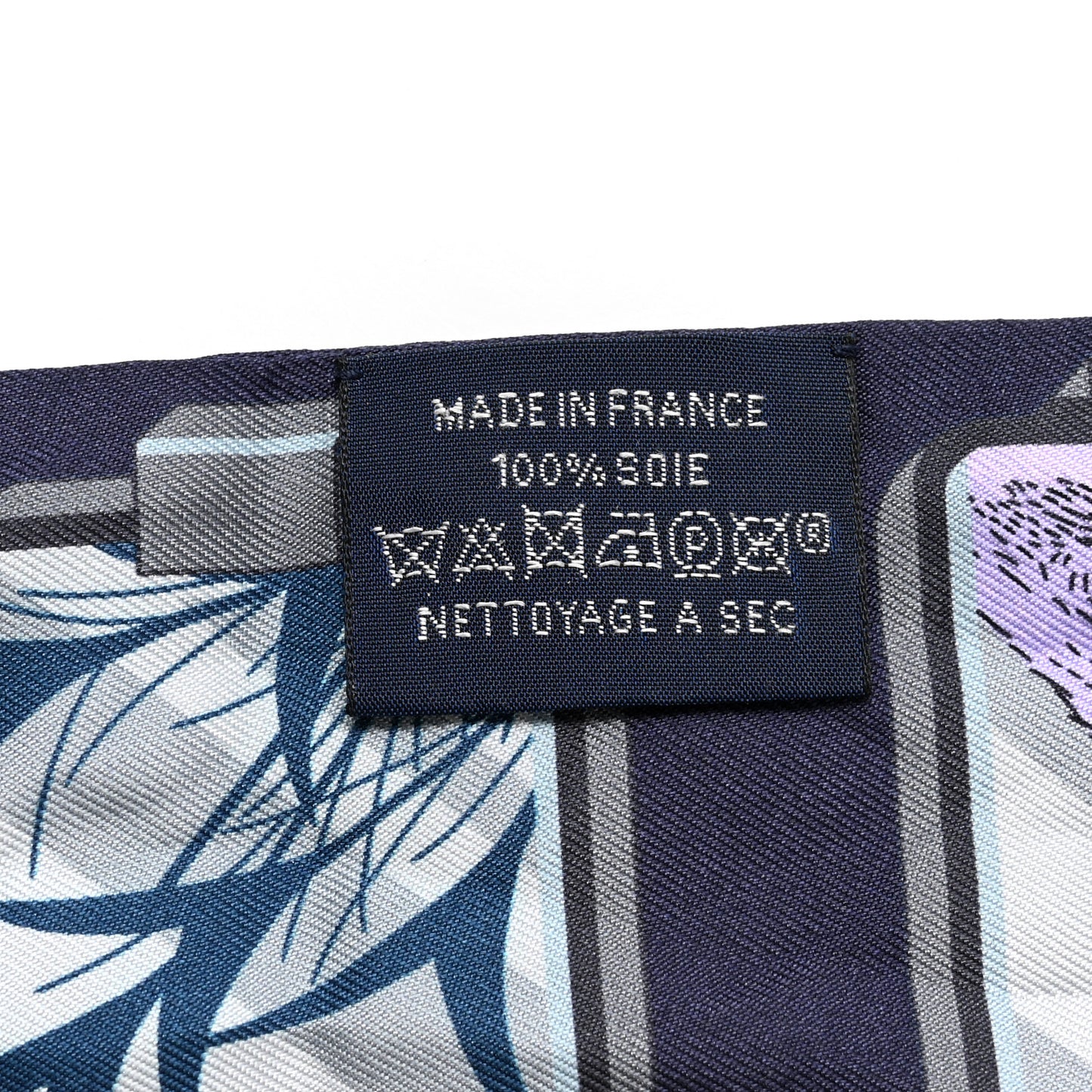 Silk Story Twilly Marine Gris Gold