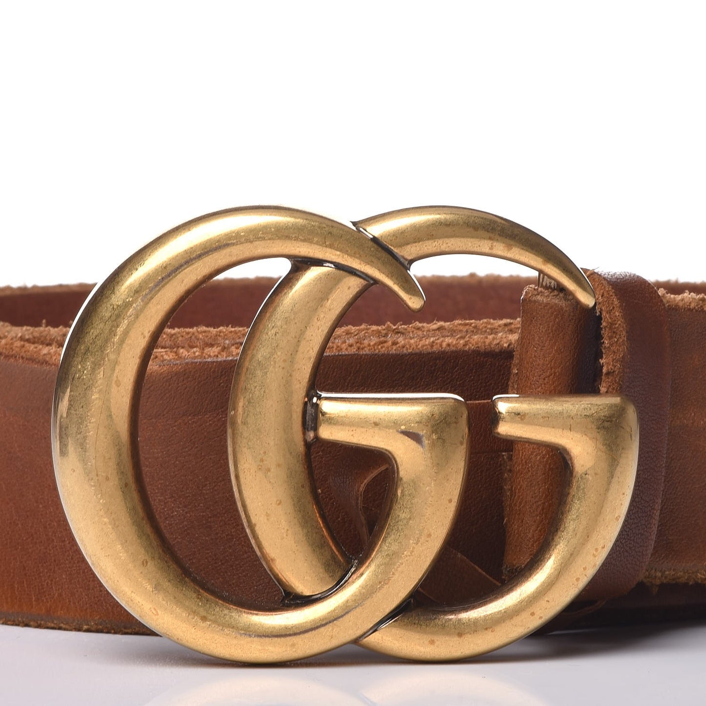 Faded Calfskin Double G 40mm Belt 75 30 Cuir