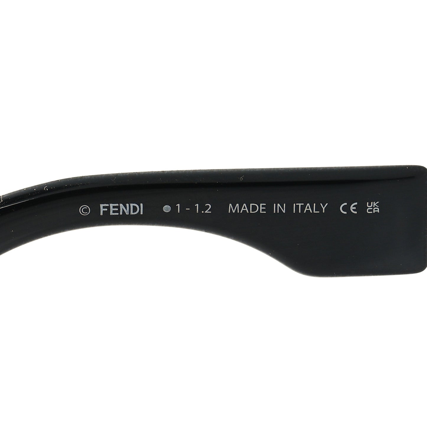 Acetate Fendi O'Lock Sunglasses FE4009I Black
