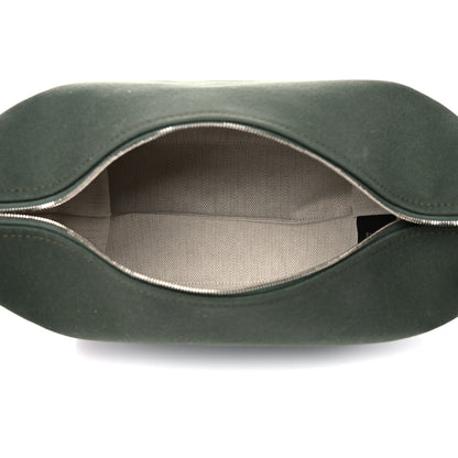 Hermes Canvas Large Bride-A-Brac Pouch Vert Foret 4 of 9