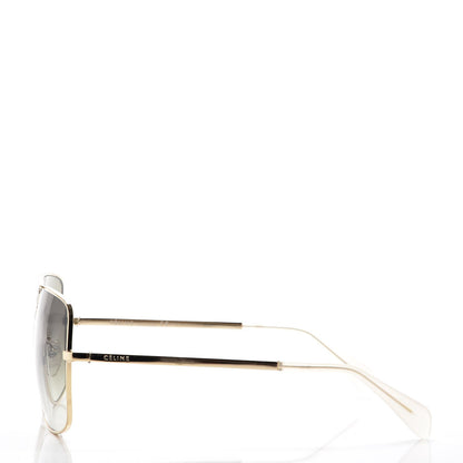 Celine Metal Sunglasses CL 41808/S Gold 2 of 7