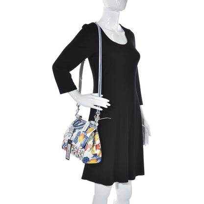 Dolce & Gabbana Dauphine Majolica Print Medium Miss Sicily Satchel Multicolor 2 of 8