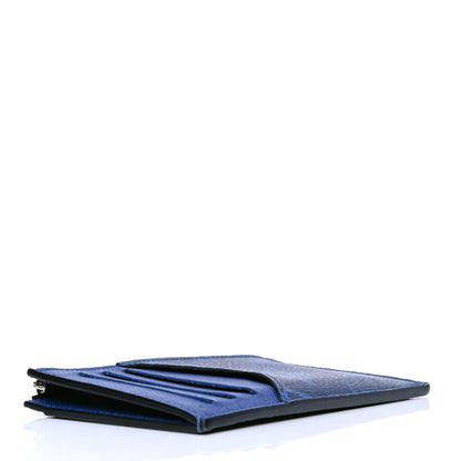 Louis Vuitton Monogram Taiga Coin Card Holder Cobalt 3 of 4