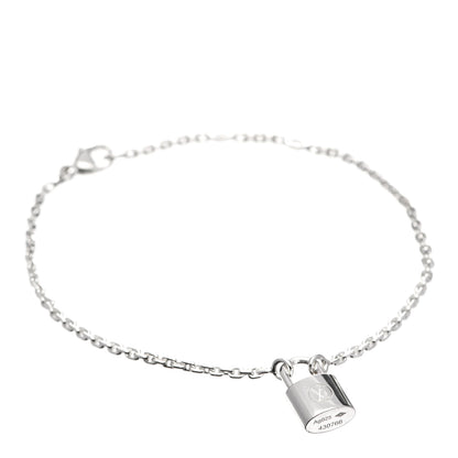 Louis Vuitton Sterling Silver Lockit Bracelet 1 of 6