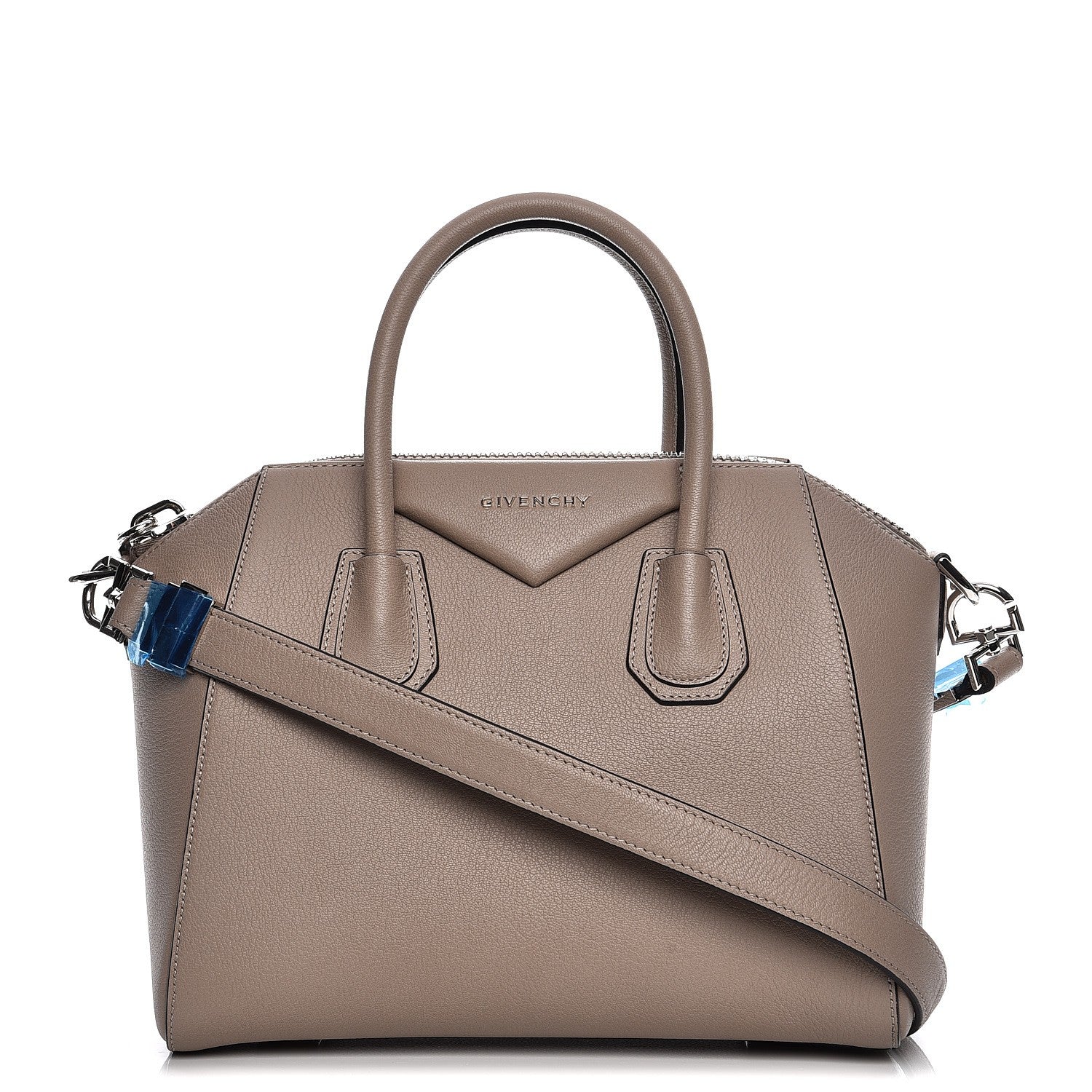 Givenchy Sugar Goatskin Small Antigona Mastic 1 of 8