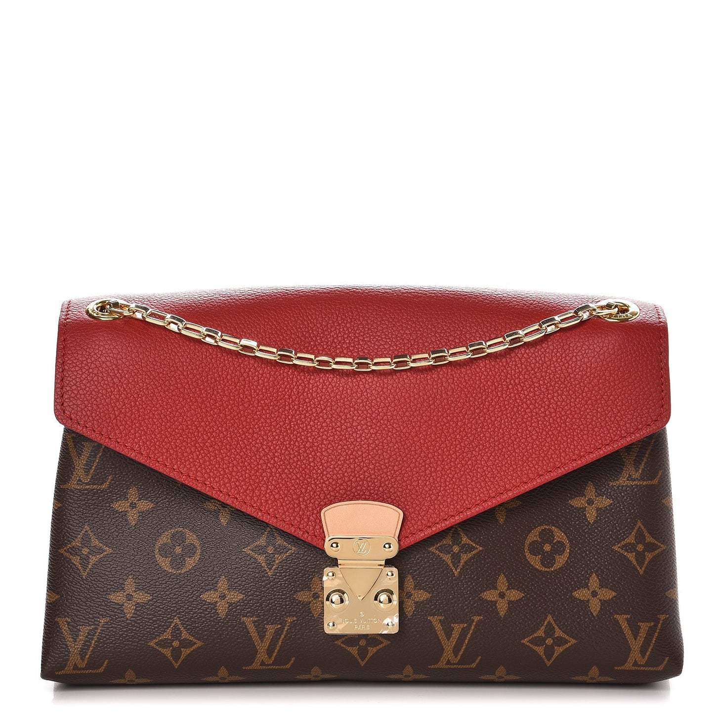 Monogram Pallas Chain Cherry