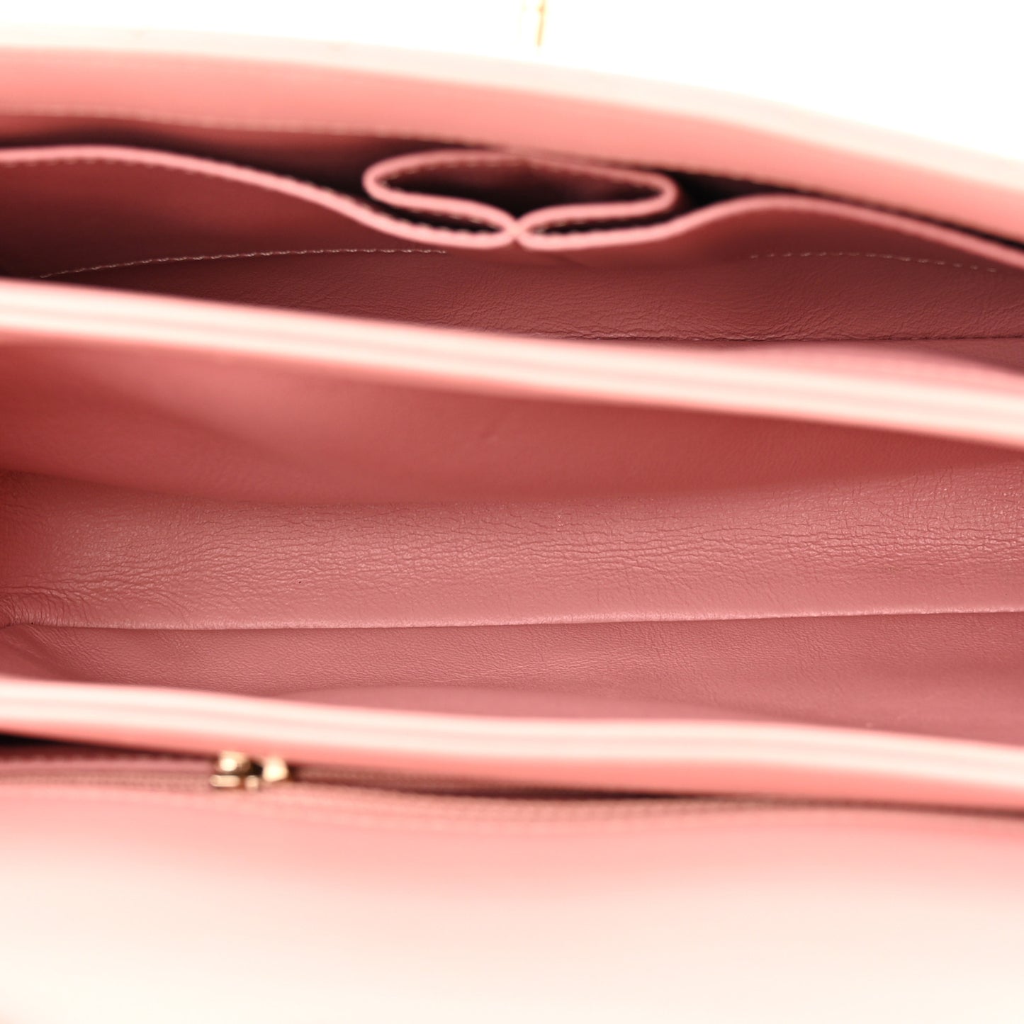 Lambskin Chevron Quilted Small Trendy CC Dual Handle Flap Bag Light Pink