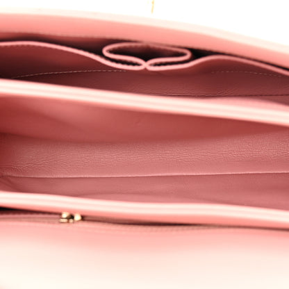 Chanel Lambskin Chevron Quilted Small Trendy CC Dual Handle Flap Bag Light Pink 5 of 25