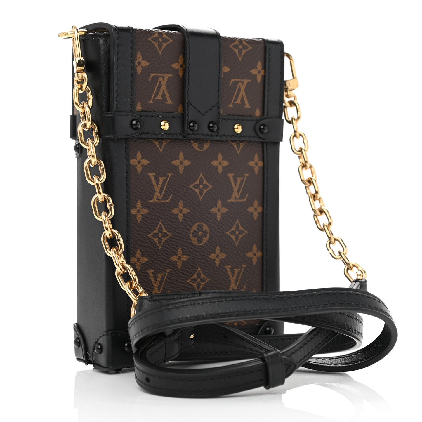 Monogram Pochette Trunk Verticale Black