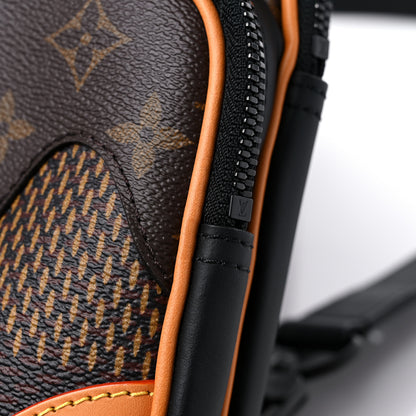 Louis Vuitton X NIGO Giant Damier Ebene Monogram Amazone Sling Bag 10 of 10