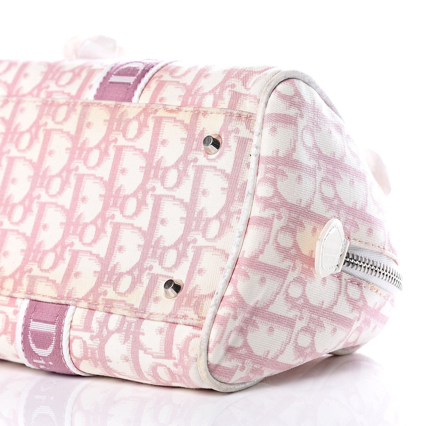Monogram Girly Boston Pink
