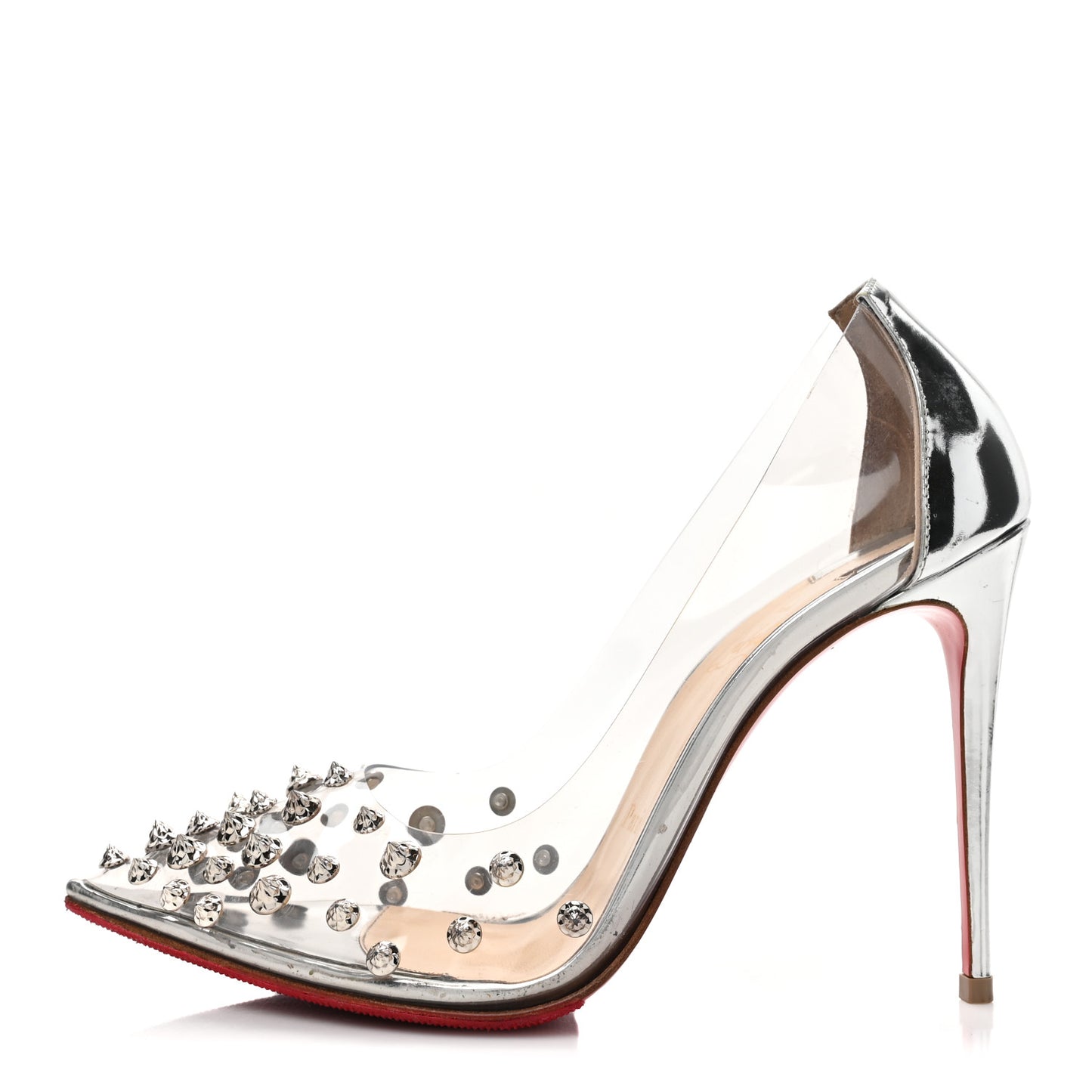 PVC Patent Collaclou 100 Pumps 37 Silver