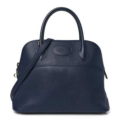 Hermes Taurillon Clemence Bolide 31 Bleu Nuit 1 of 10
