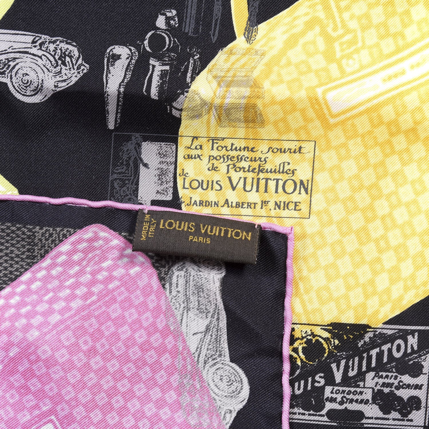 Louis Vuitton Silk Travel Square Scarf 3 of 3