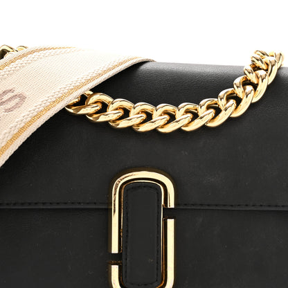 Marc Jacobs Calfskin The J Marc Shoulder Bag Black 8 of 13