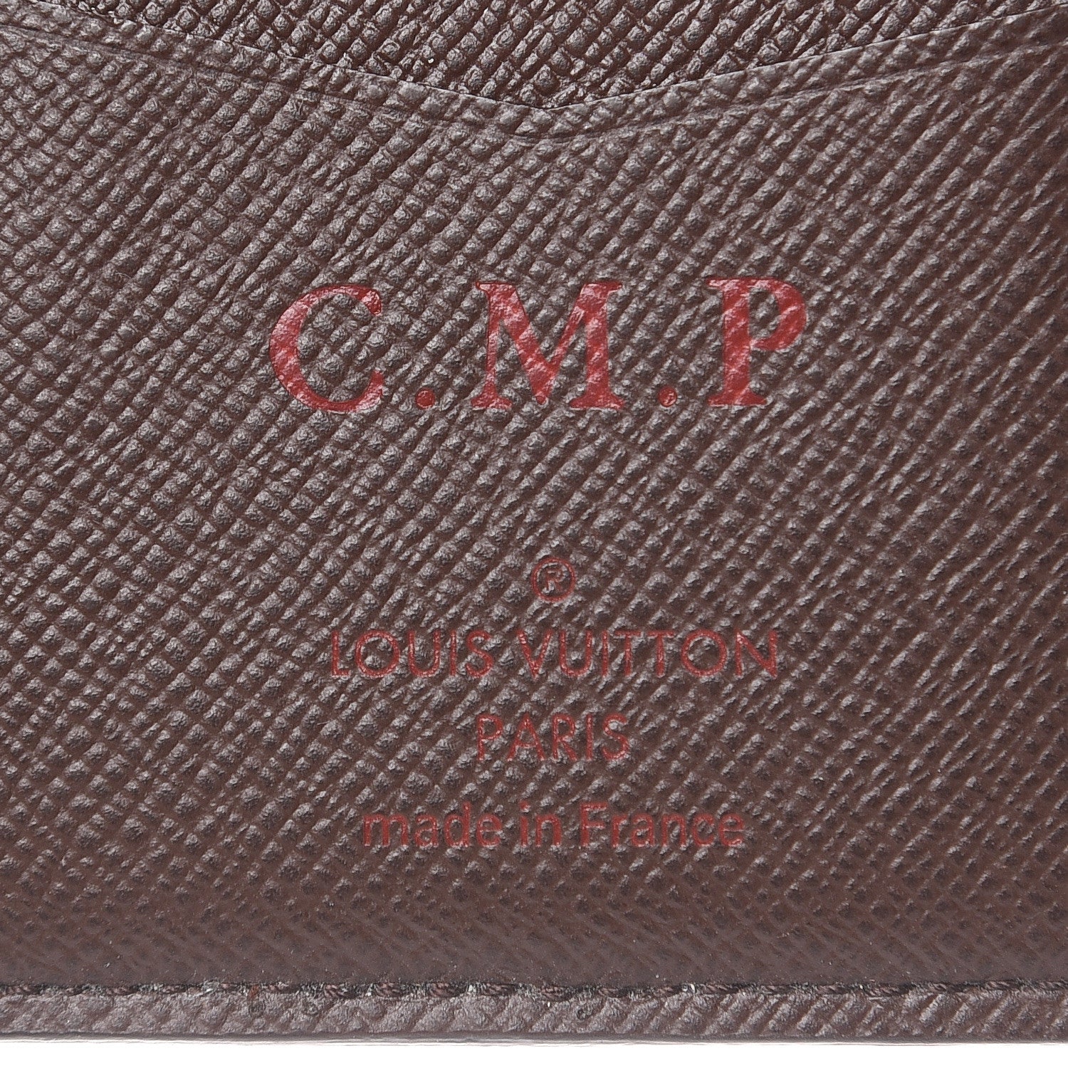 Louis Vuitton Damier Ebene Pocket Organizer NM 6 of 9