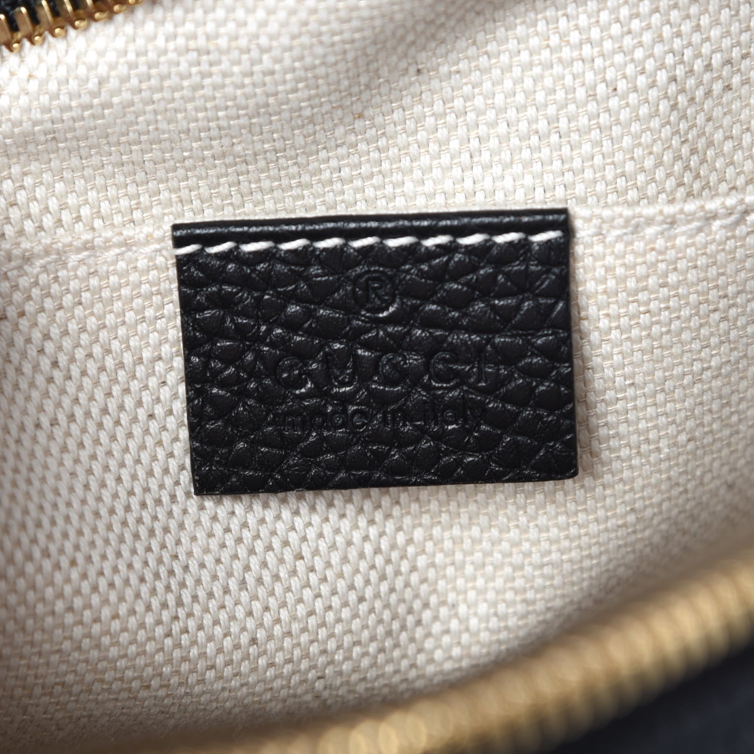 Gucci Pebbled Calfskin Small Soho Disco Bag Black 8 of 10