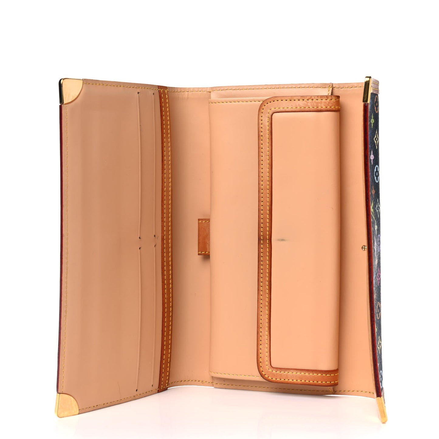 Monogram Multicolor Porte Tresor International Wallet Black