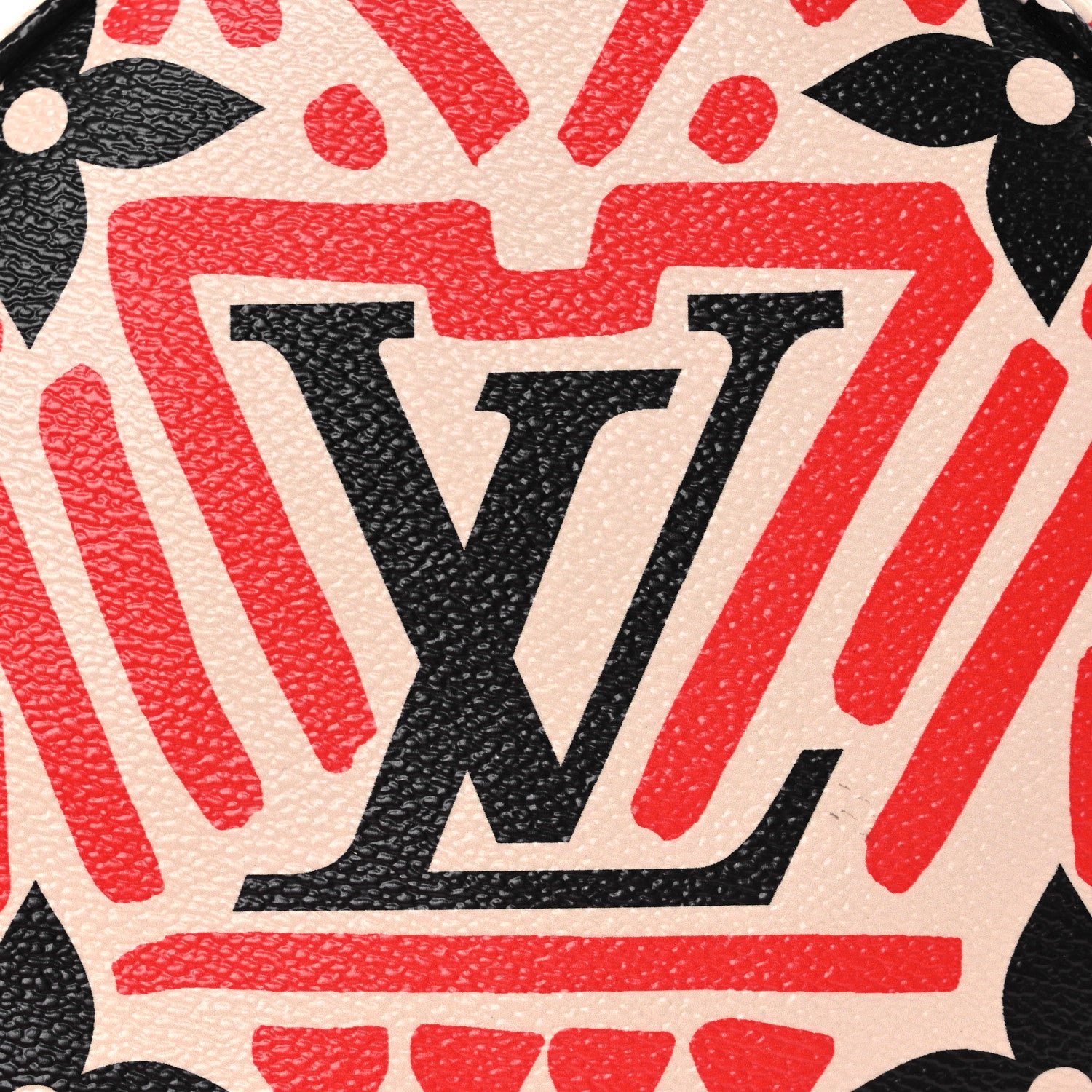 Louis Vuitton Monogram Giant Crafty Boite Chapeau Souple PM Creme Rouge Black 8 of 10