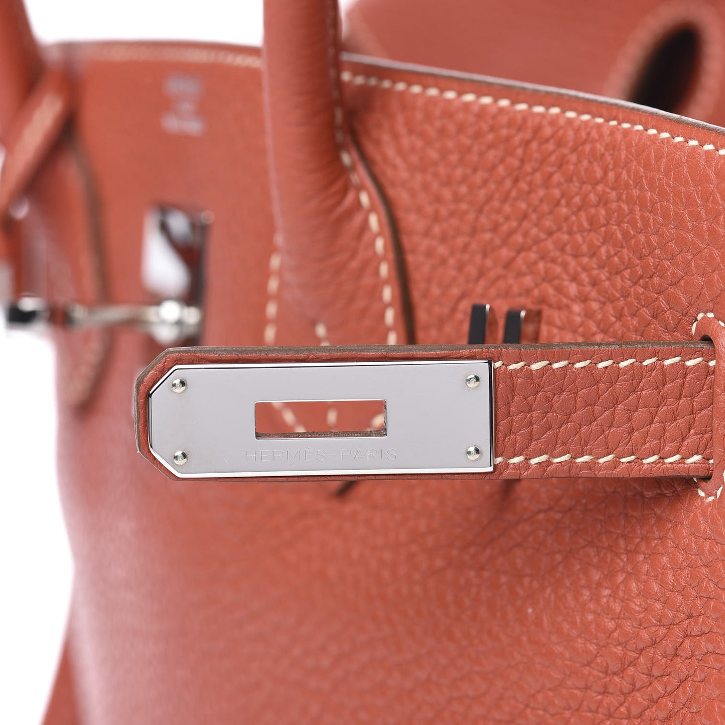 Taurillon Clemence Birkin 30 Sanguine