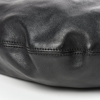 Alexander McQueen Small Padlock Biker Hobo Black 8 of 13