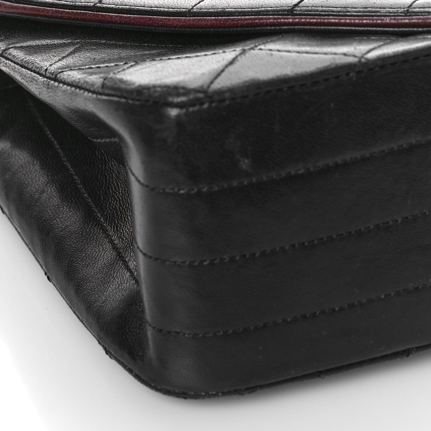 Chanel Lambskin Quilted Small Single Flap Black 7 of 10